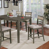 Fafnir 7 Pc. Counter Ht. Table Set Model Cm3607Pt-7Pk-Chair By Furniture Of America